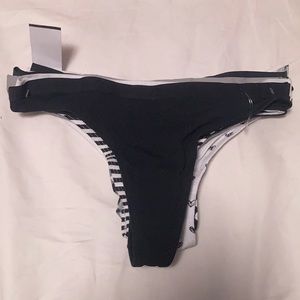 7 pack thongs various designs S NWT